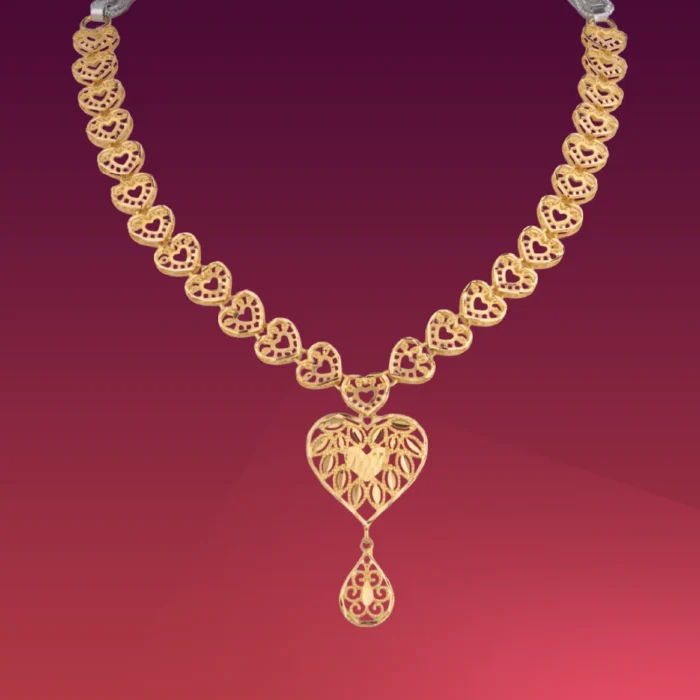 Rose Gold Pendant Necklace