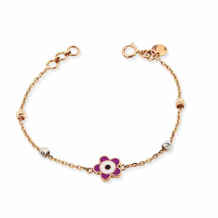 Gents Rope Gold Bracelet