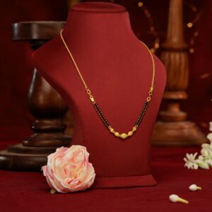 Nature Inspired Gold Mangalsutra