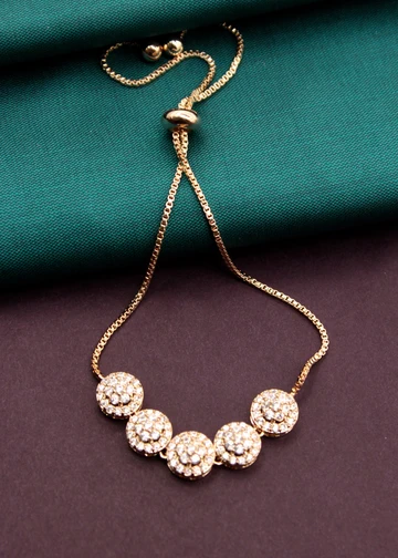 Rose Gold Charm Bracelet